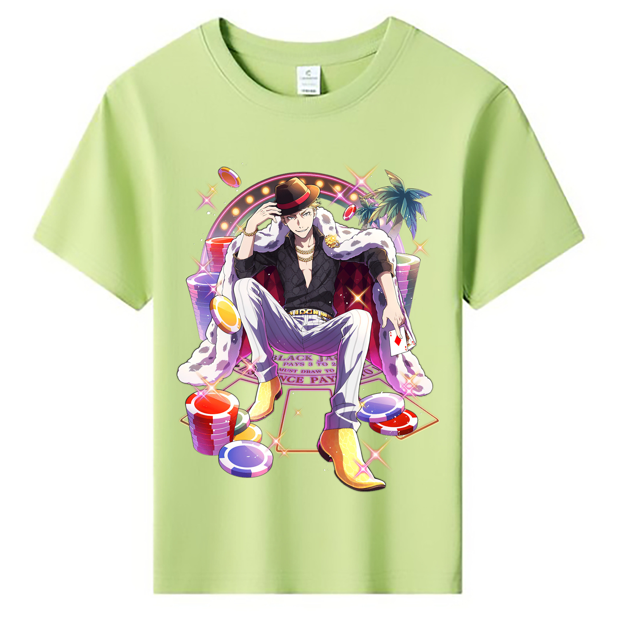 文豪ストレイドッグス Bungo Stray Dogs 綿100％キッズTシャツ（フロントプリント）